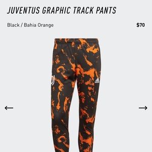 Adidas JUVENTUS GRAPHIC TRACK PANTS